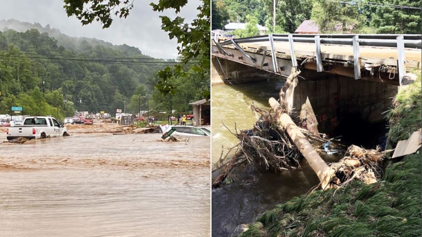 AUGUST 18, 2021 - Haywood County was hit hard with record flooding on the Pigeon River from Tropical Storm Fred.