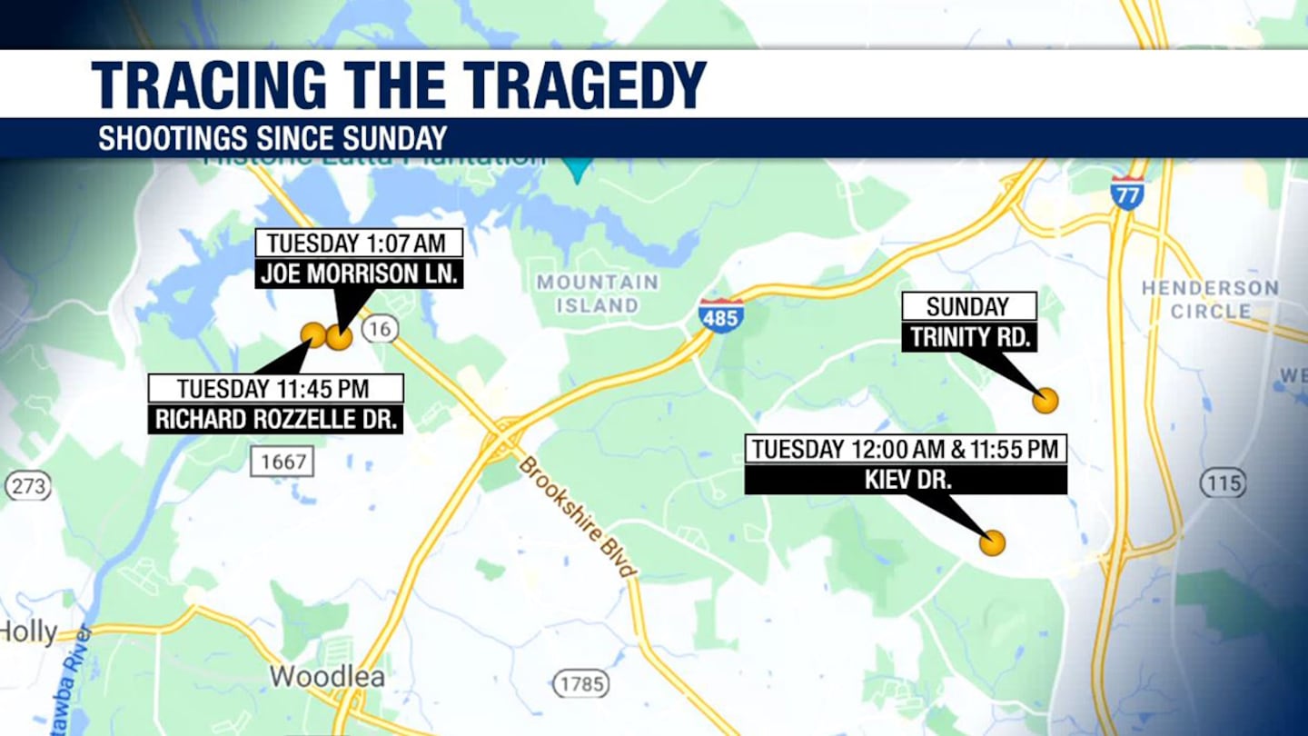 Police laid out a clearer picture of the recent shootings they believe are connected to high school students.