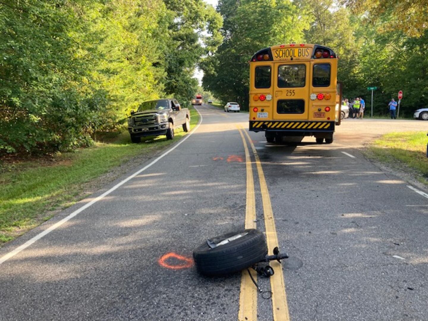 Several people, including students, were hurt in a crash involving a school bus in Iredell County on August 27, 2021.