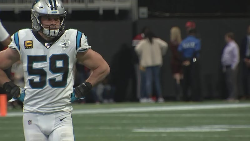 ‘Starting to settle in’: Luke Kuechly reflects on induction into Pro Football Hall of Fame