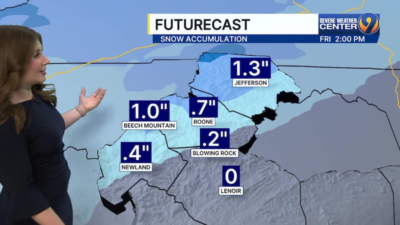 FORECAST: Weekend warm-up followed by coldest air of the season