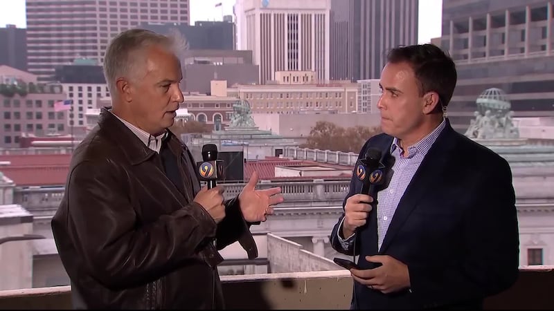 The Charlotte Observer's Scott Fowler is live at the game with Channel 9's Phil Orban