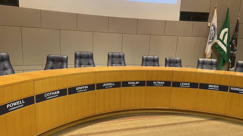 New chairs in the Charlotte-Mecklenburg Government Center