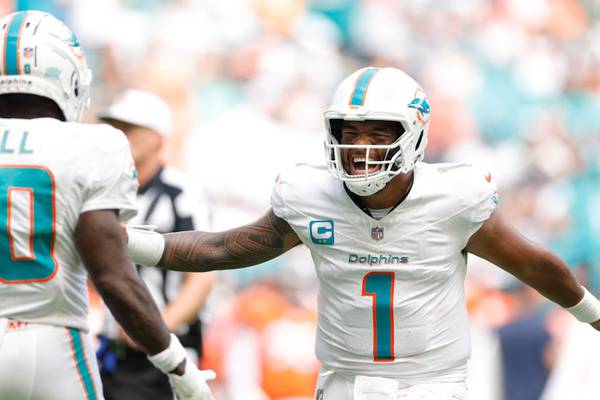 Record day: Dolphins top Broncos 70-20, score most points in NFL game since 1966
