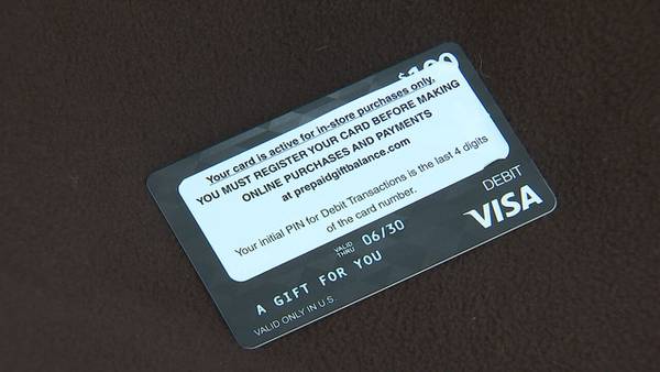 How scammers deplete Visa gift cards before you can use them