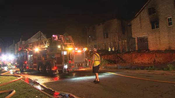Three-alarm fire under investigation in Uptown, firefighters say 