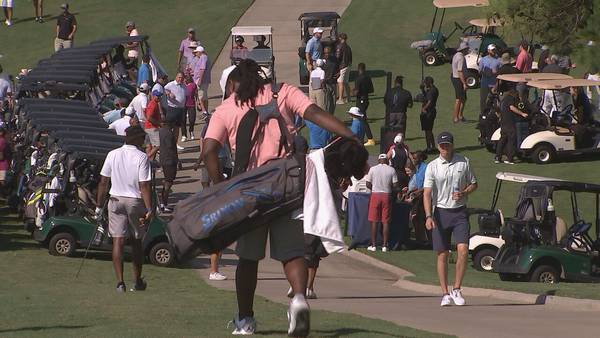 Sports celebrities raise money for charity at south Charlotte golf tournament