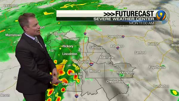 Sunday evening's forecast update with Meteorologist John Ahrens