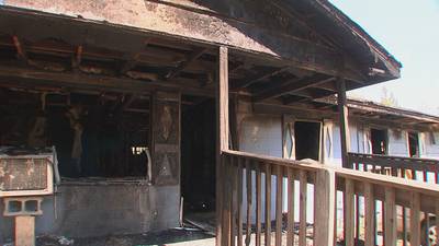 PHOTOS: Fire destroys family's home in Chester