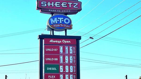 Sheetz selling gas for $1.99 a gallon for Thanksgiving