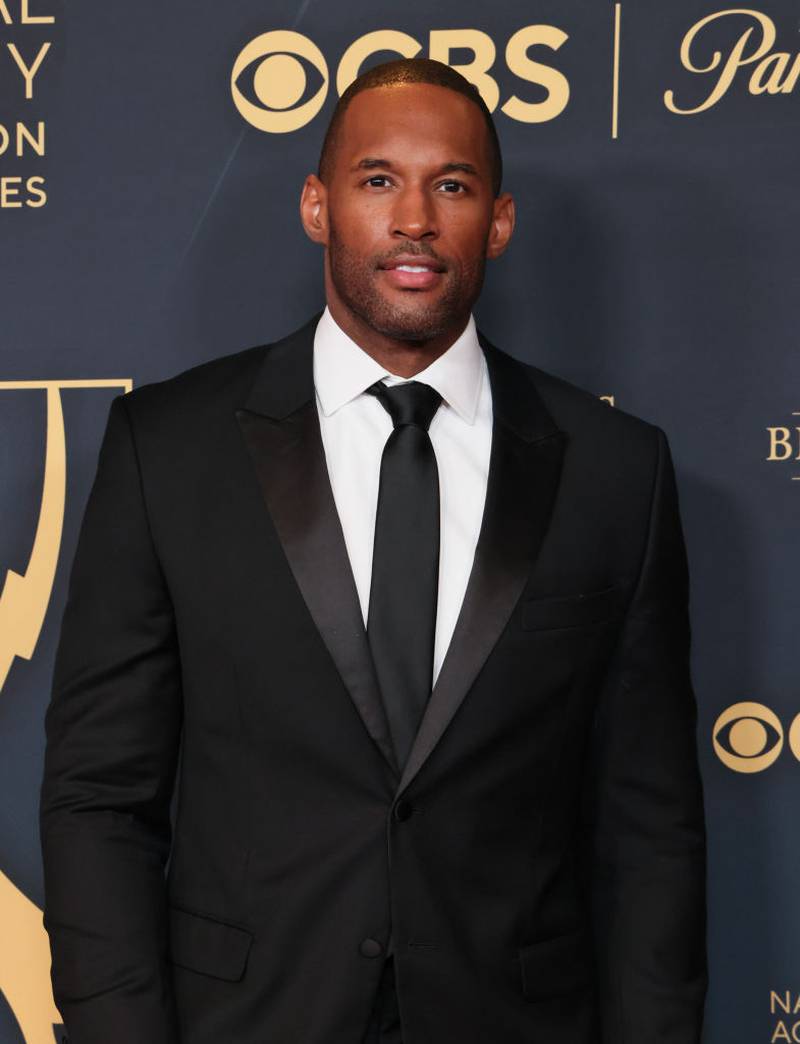 LOS ANGELES, CALIFORNIA - JUNE 07: Lawrence Saint-Victor attends the 51st annual Daytime Emmys Awards at The Westin Bonaventure Hotel & Suites, Los Angeles on June 07, 2024 in Los Angeles, California. (Photo by Rodin Eckenroth/Getty Images)